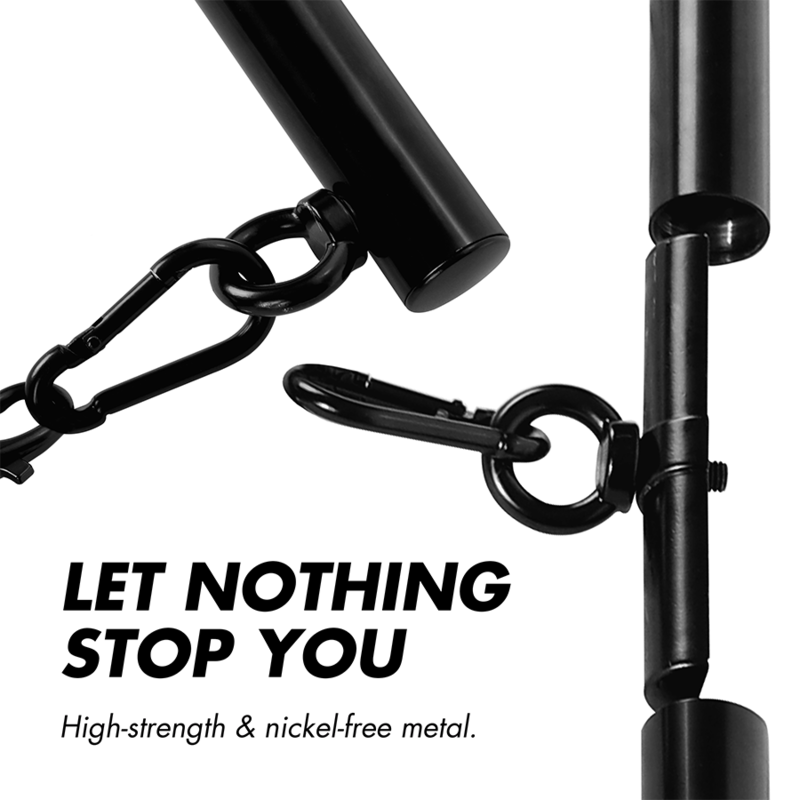 Fetish Submissive Bondage Adjustable Separator Bar 4 Pieces