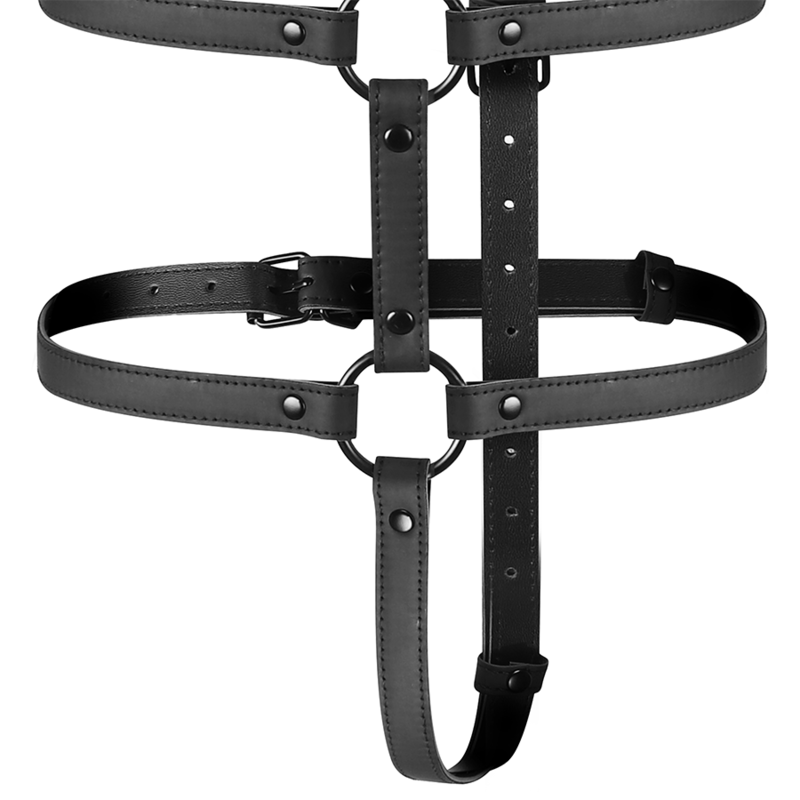 Fetish Submissive Bondage Adjustable Harness Torso And Arms