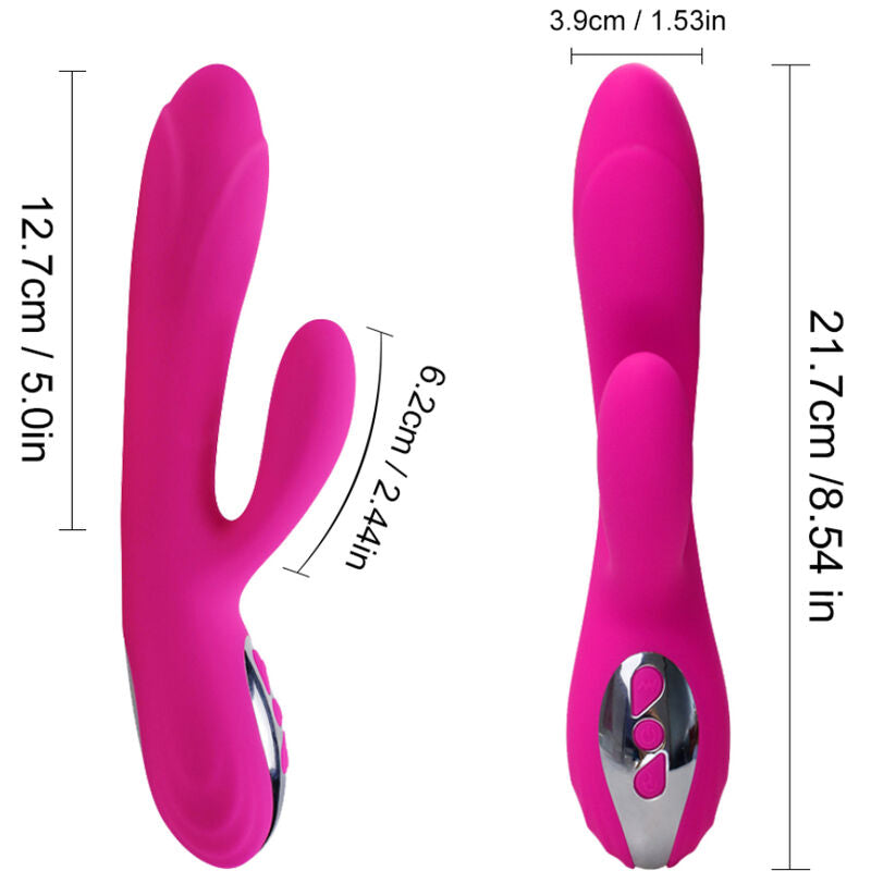 Armony Vibrators Armony - Flexible Vibrator & Stimulator With Fuchsia Heat Effect