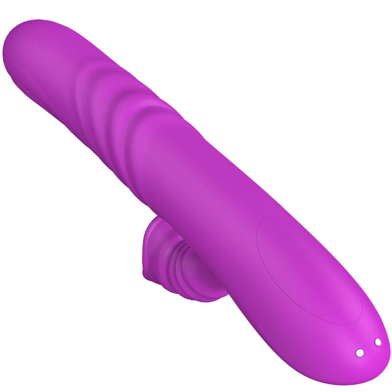 Armony Vibrators Armony - Angelia Multifunction Vibrator With Stimulating Tongue Violet Heat Effect