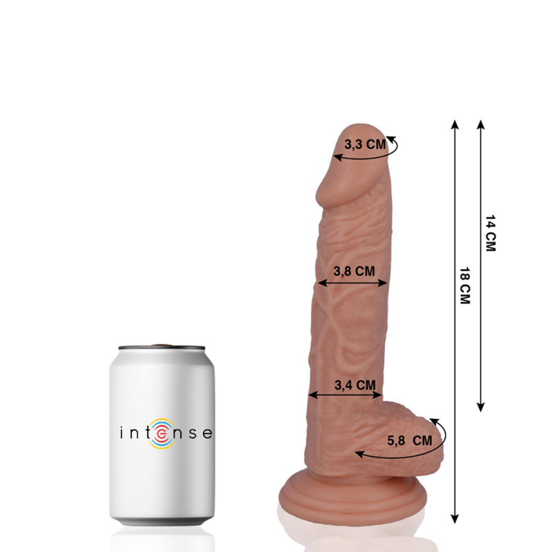 Mr. Intense Mr Intense - 11 Realistic Cock 18 Cm -O- 3.8 Cm