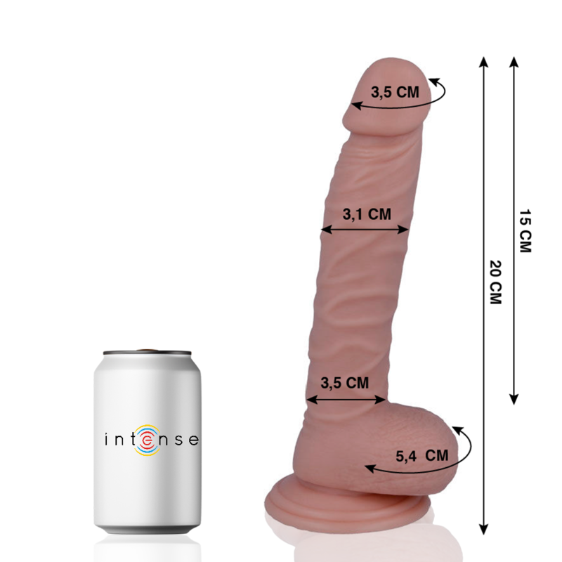 Mr. Intense Mr Intense - 19 Realistic Cock 20 Cm -O- 3.1 Cm