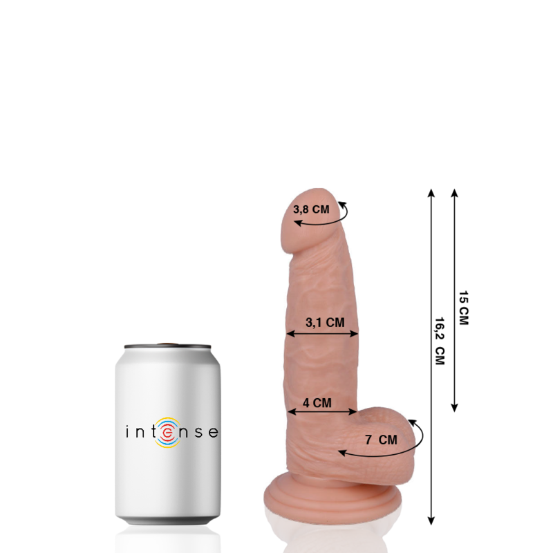 Mr. Intense Mr Intense - 4 Realistic Cock 16.2 Cm -O- 3.1 Cm