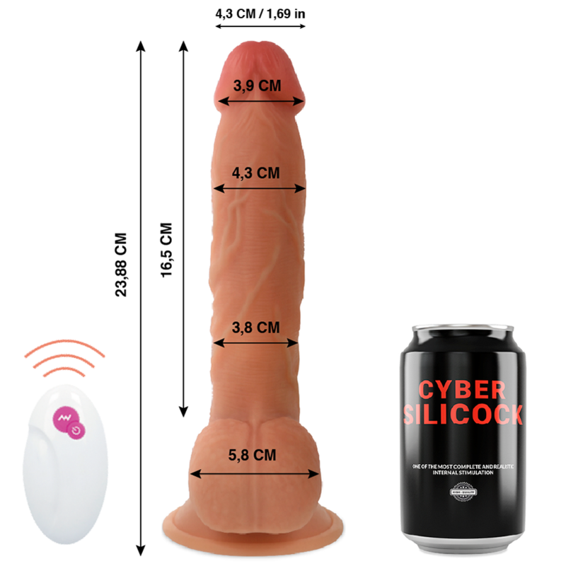 Cyber Silicock Remote Control Realistic Master Ben 23.88 Cm -O- 4.3 Cm