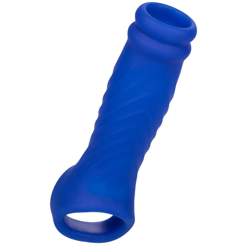 Calexotics Admiral Wave Penis Cover Liquid Silicone Blue
