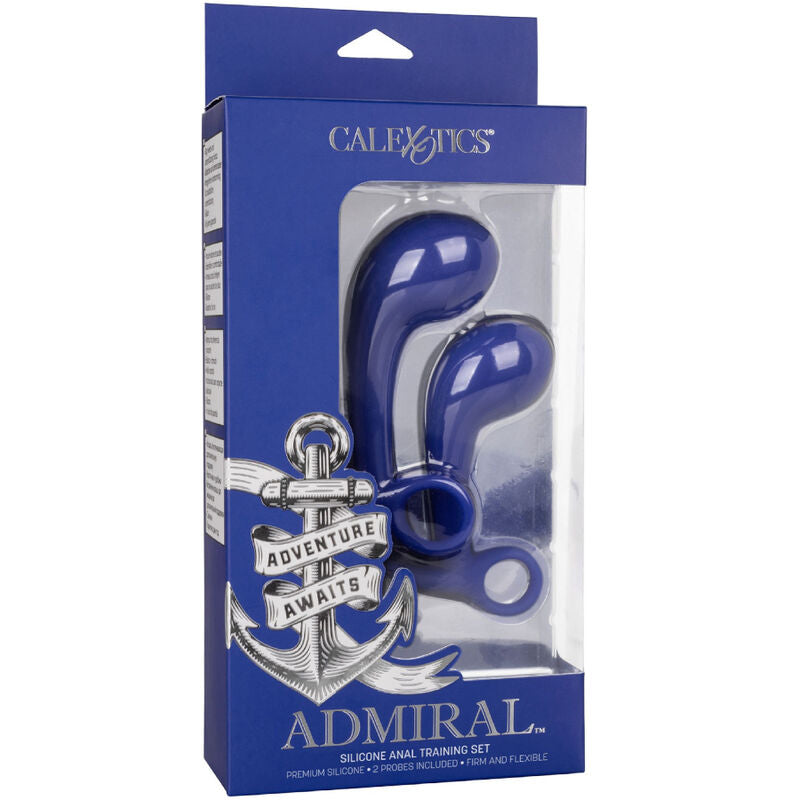 Calexotics Admiral Set 2 Anal Plug Blue