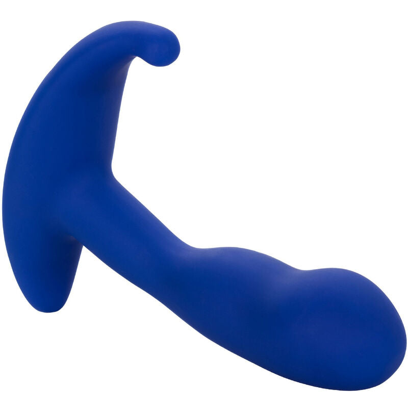 Calexotics Admiral Curved Anal Stimulator & Vibrator Blue
