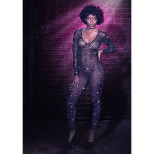 Calexotics Radiance Crotchless Full Bodysuit Rhine