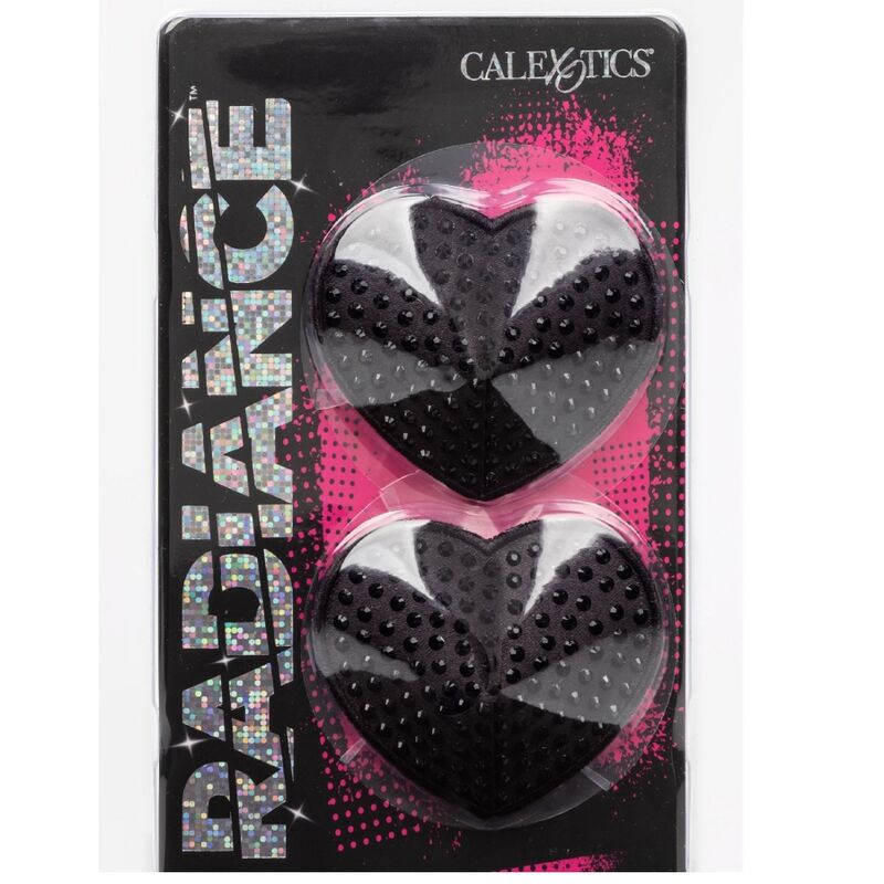Calexotics Radiance Heart-Shaped Jewel Nipple Shields