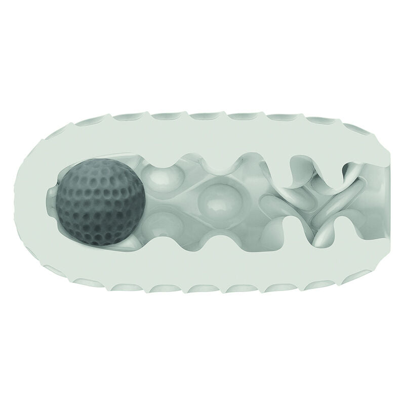 Calexotics Boundless Reversible Squishy Ball Stroke Yellow