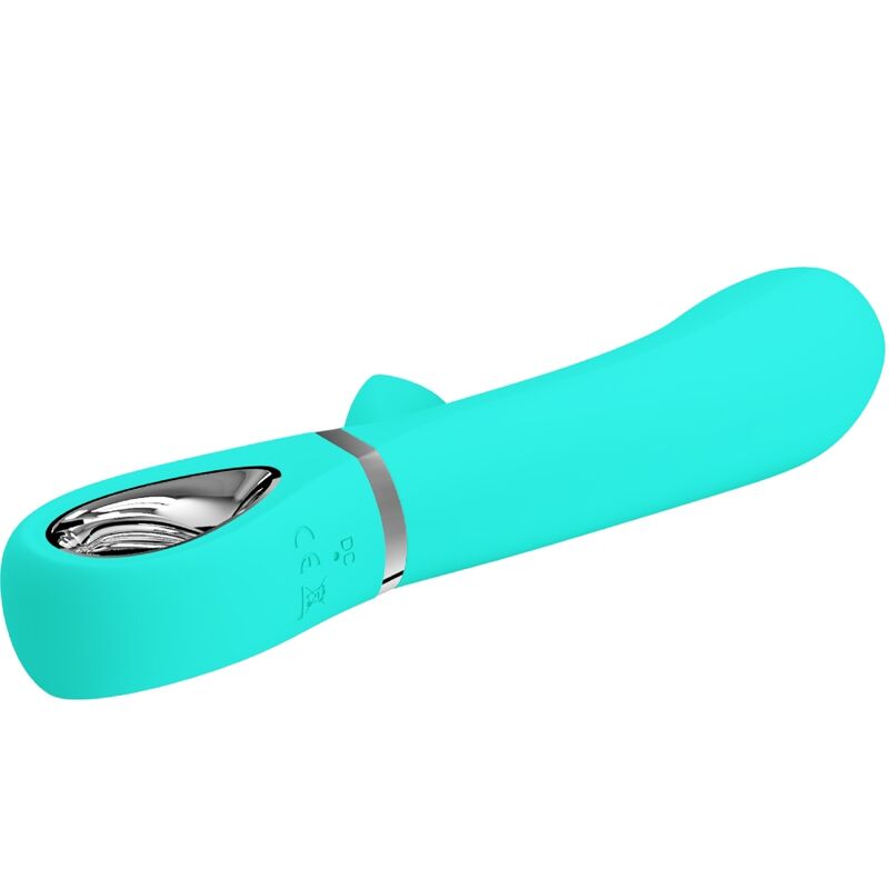 Pretty Love Flirtation Pretty Love - Thomas Multifunction G-Spot Vibrator Aqua Green