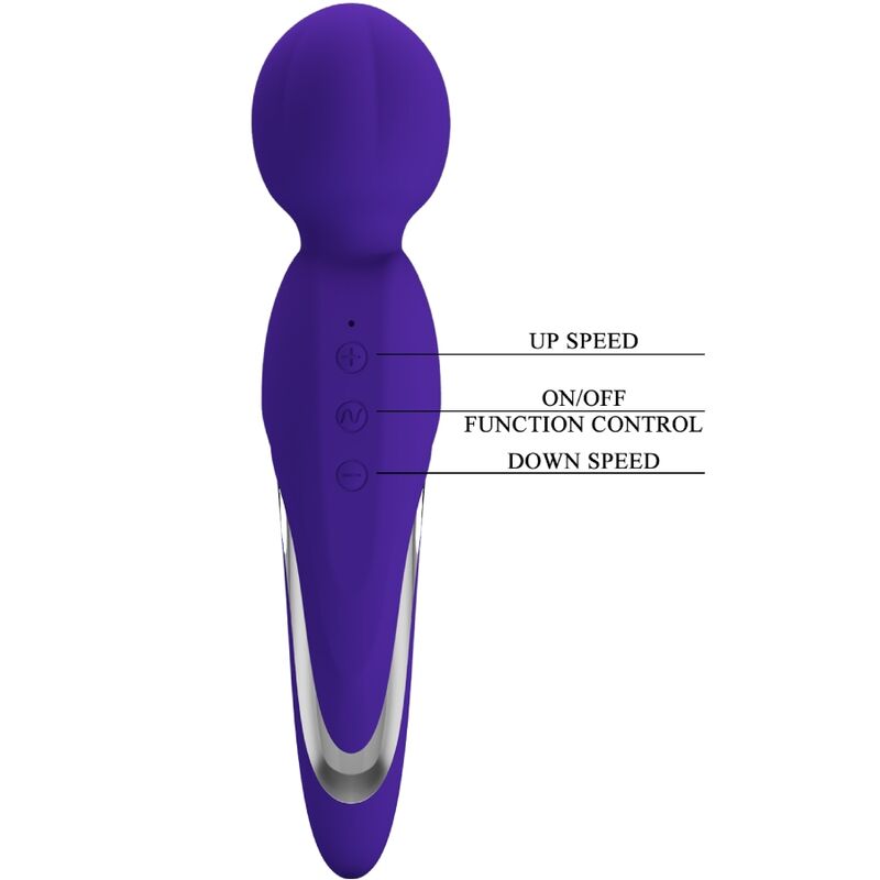 Pretty Love Flirtation Pretty Love - Walter Vibrator Wand Purple