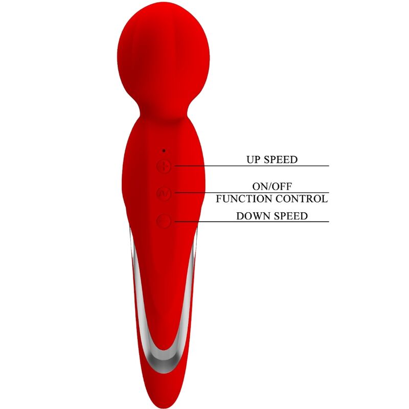 Pretty Love Walter Super Soft Silicone Mini Massage Wand