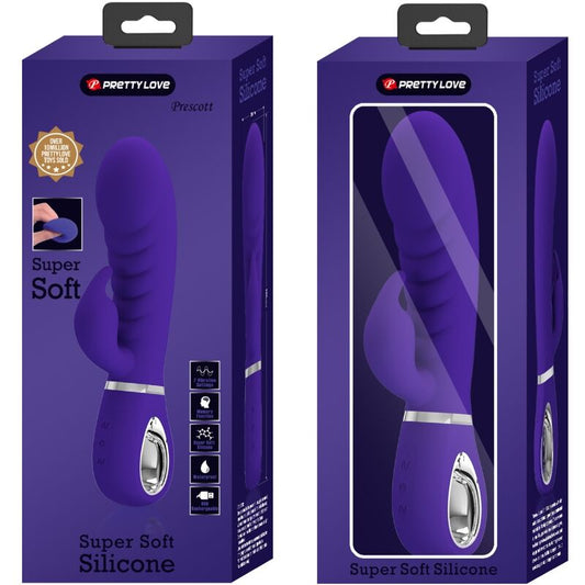 Pretty Love Flirtation Pretty Love - Prescott Multifunction G-Spot Vibrator Purple