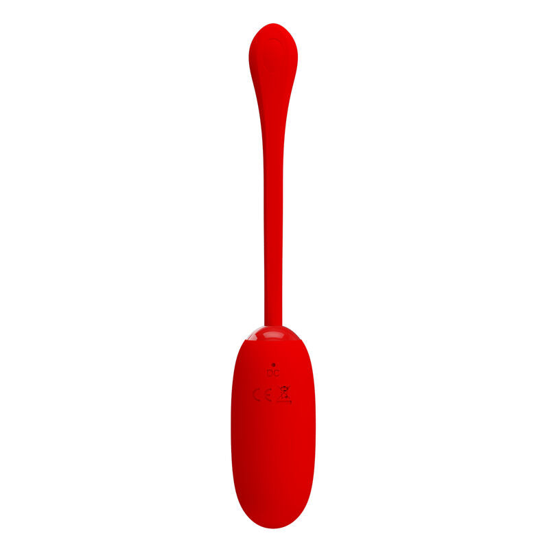 Pretty Love Smart Pretty Love - Julius Waterproof-Rechargeable Vibrating Egg Red