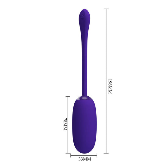 Pretty Love Smart Pretty Love - Julius Waterproof-Rechargeable Vibrating Egg Purple