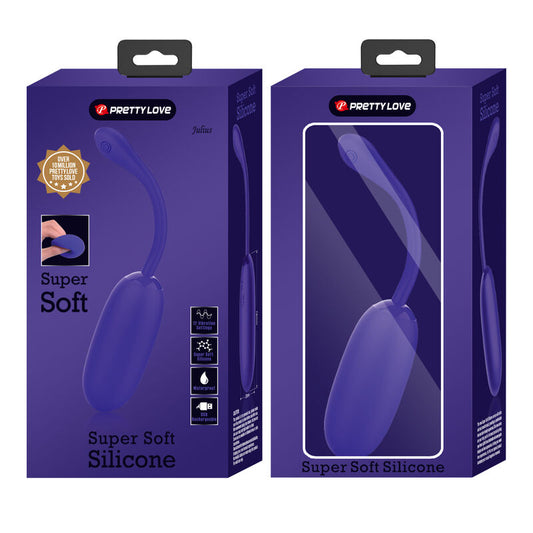 Pretty Love Smart Pretty Love - Julius Waterproof-Rechargeable Vibrating Egg Purple