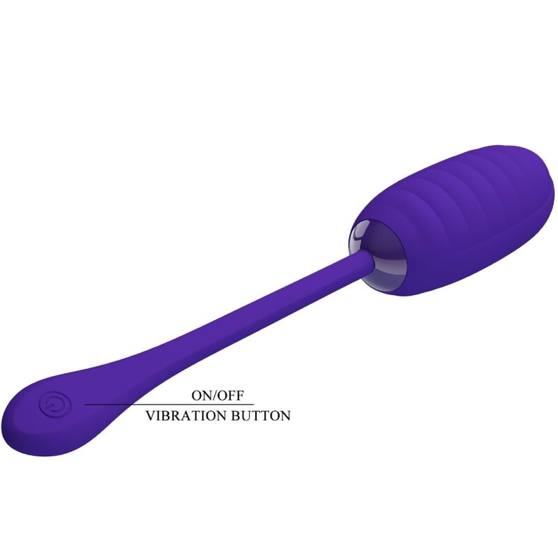 Pretty Love Smart Pretty Love - Kirk Rechargeable Vibrating Egg Purple