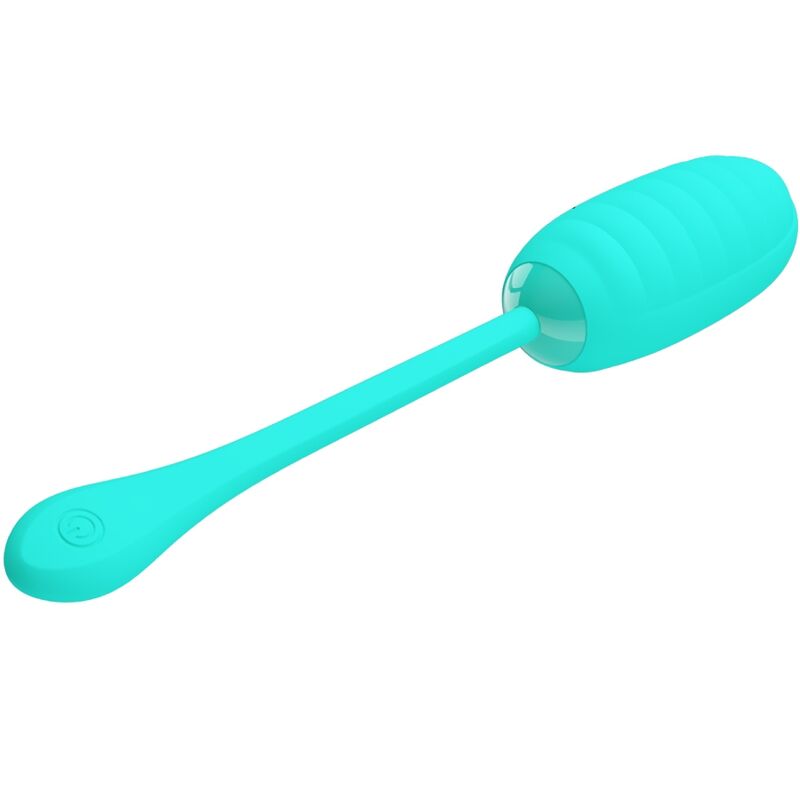 Pretty Love Smart Pretty Love - Kirk Rechargeable Vibrating Egg Aqua Green