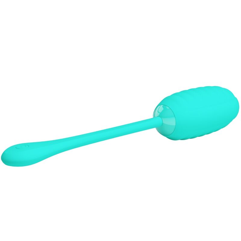 Pretty Love Smart Pretty Love - Kirk Rechargeable Vibrating Egg Aqua Green