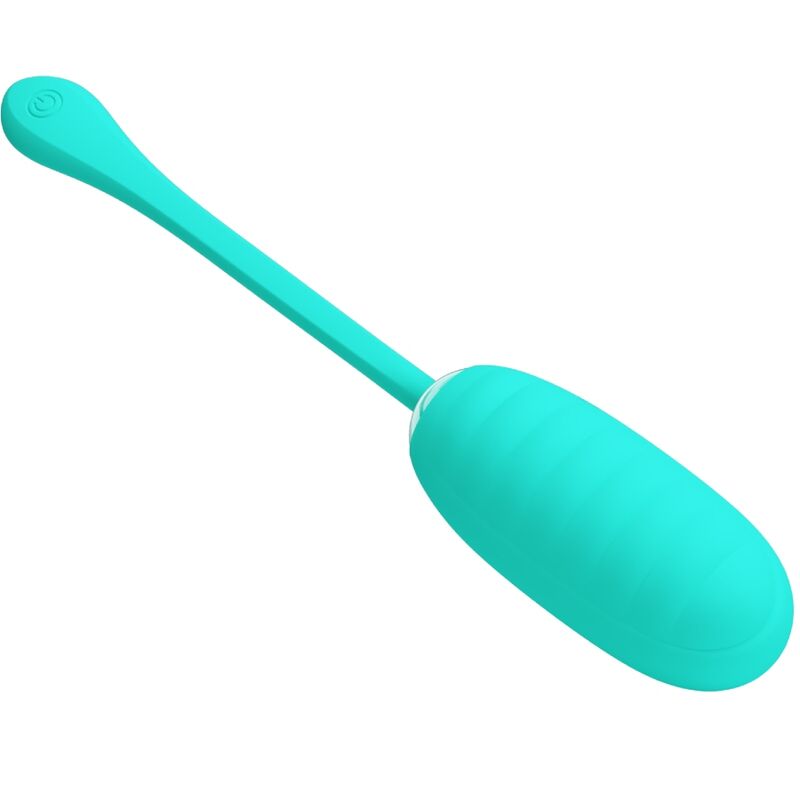 Pretty Love Smart Pretty Love - Kirk Rechargeable Vibrating Egg Aqua Green