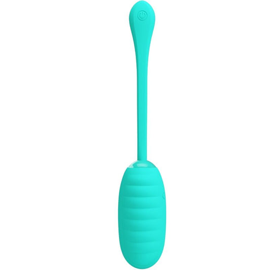 Pretty Love Smart Pretty Love - Kirk Rechargeable Vibrating Egg Aqua Green
