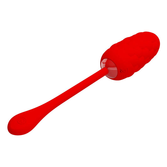 Pretty Love Smart Pretty Love - Vibrating Egg With Red Rechargeable Marine Texture