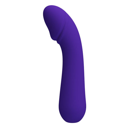 Pretty Love Cetus Super Soft Silicone G-Spot Vibrator Purple