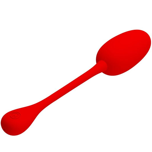 Pretty Love Flirtation Pretty Love - Knucker Red Rechargeable Vibrating Egg