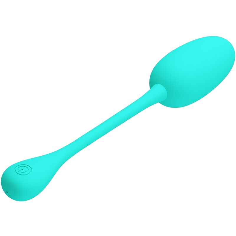 Pretty Love Flirtation Pretty Love - Knucker Water Green Rechargeable Vibrating Egg