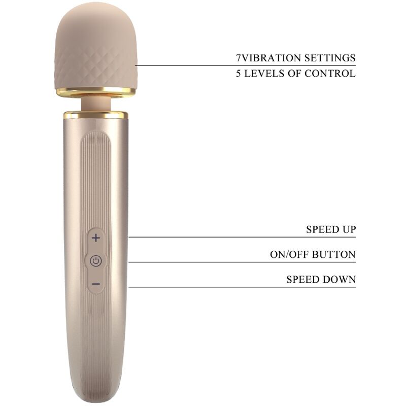 Pretty Love Smart Pretty Love - Massager 7 Vibration Modes Champagne