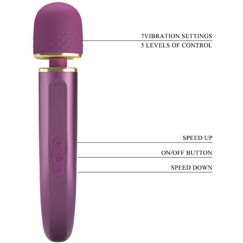 Pretty Love Smart Pretty Love - Massager 7 Vibration Modes Purple