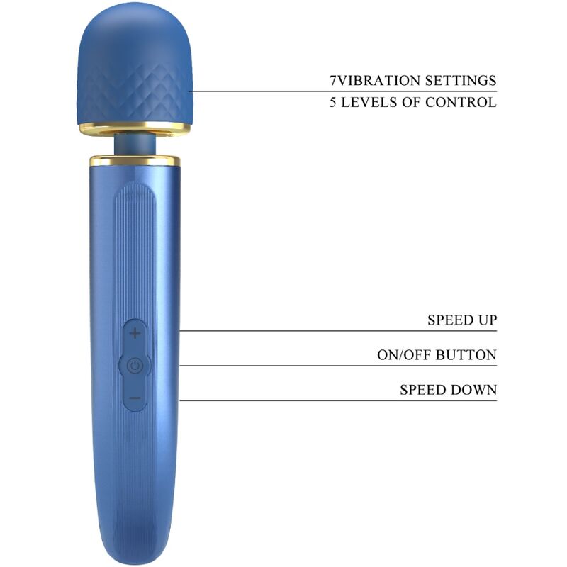 Pretty Love Smart Pretty Love - Massager 7 Vibration Modes Blue