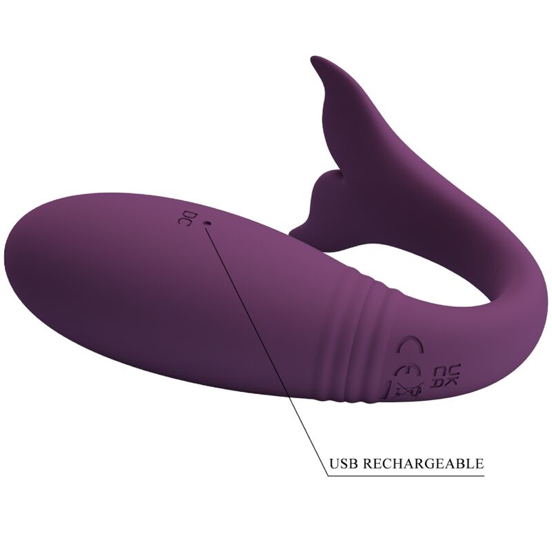 Pretty Love Led Pretty Love - Jayleen Vibrator App Remote Control Purple