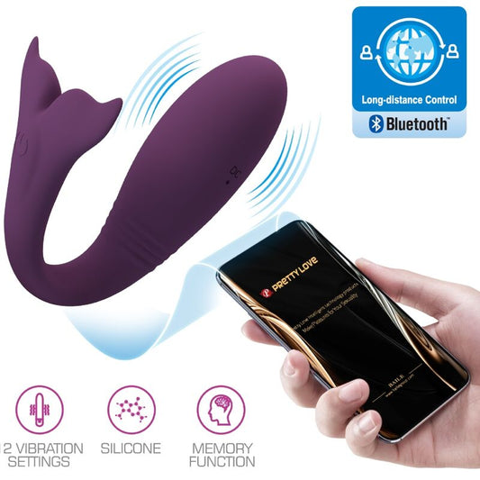 Pretty Love Led Pretty Love - Jayleen Vibrator App Remote Control Purple