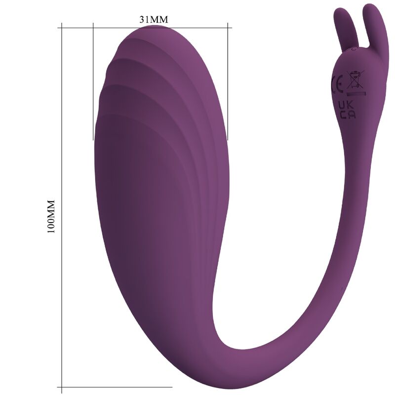 Pretty Love Led Pretty Love - Catalina Vibrator App Remote Control Purple