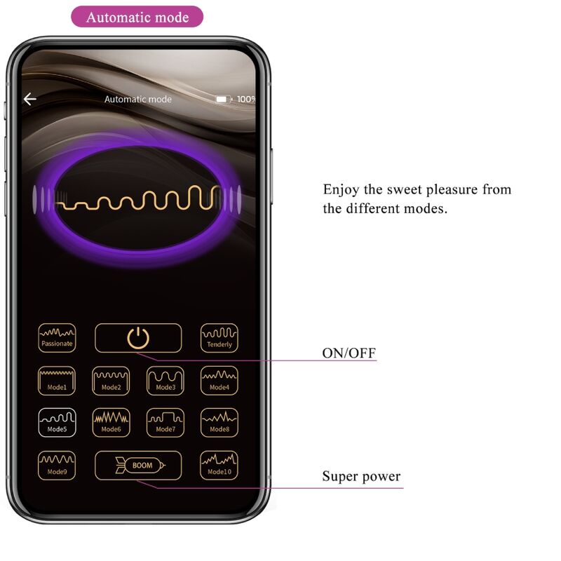 Pretty Love Led Pretty Love - Catalina Vibrator App Remote Control Purple