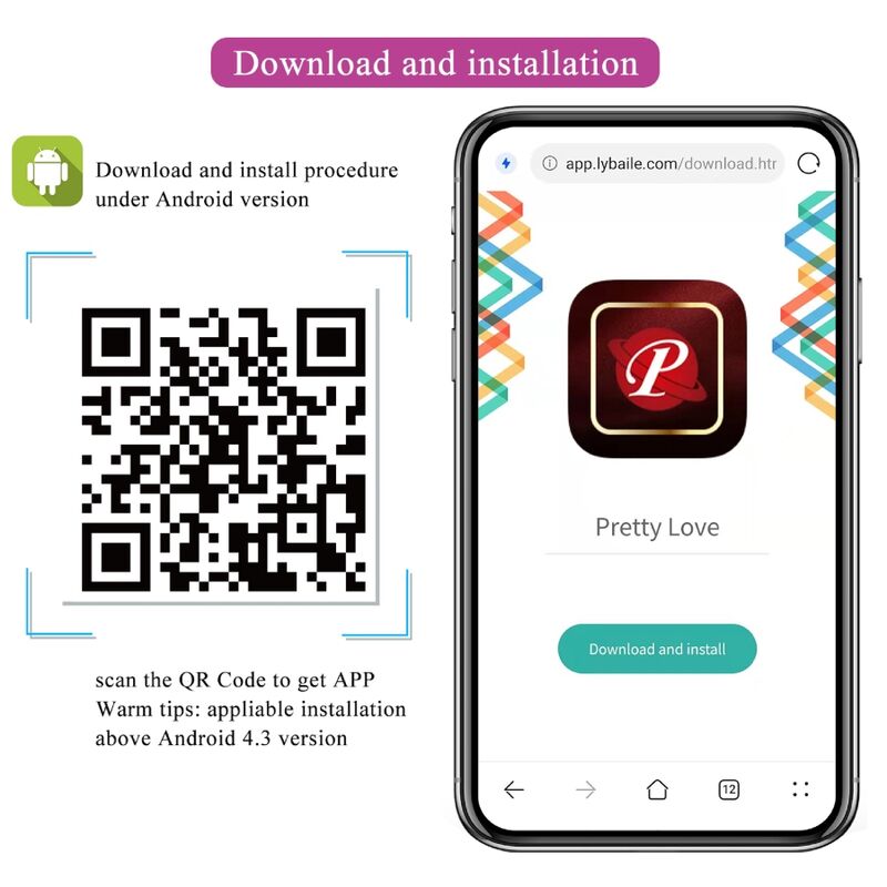 Pretty Love Bottom Pretty Love - Jefferson App Controlled Anal Plug Purple