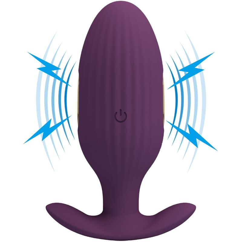 Pretty Love Bottom Pretty Love - Jefferson App Controlled Anal Plug Purple
