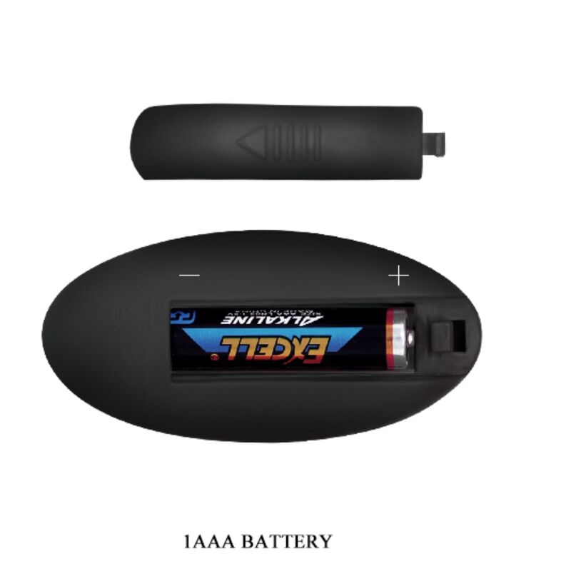 Mr Play Powerful Vibrator Remote Control Anal Plug Black