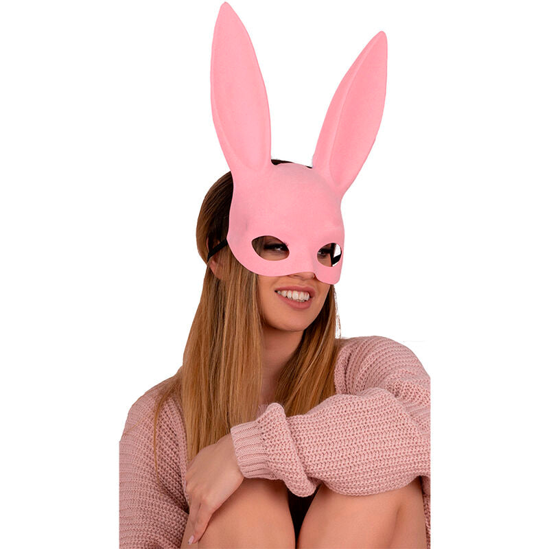 Livco Corsetti Accesories Livco Corsetti Fashion - Kohu Rabbit Pink Mj009 Mask One Size