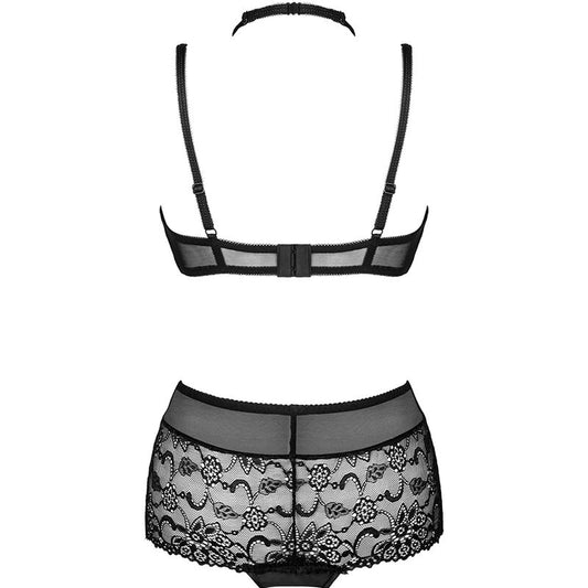 Livco Corsetti Sets Livco Corsetti Fashion - Linera For The Senses Collection Sujetador + Panty Negro