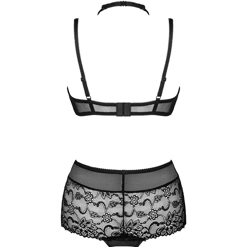 Livco Corsetti Sets Livco Corsetti Fashion - Linera For The Senses Collection Sujetador + Panty Negro