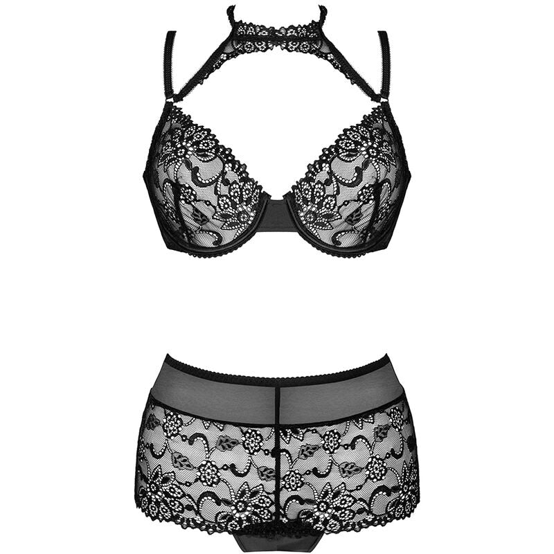 Livco Corsetti Sets Livco Corsetti Fashion - Linera For The Senses Collection Sujetador + Panty Negro