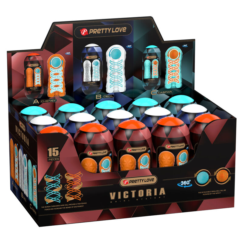 Pretty Love Male Pretty Love - Victoria Masturbator 15 Pieces
