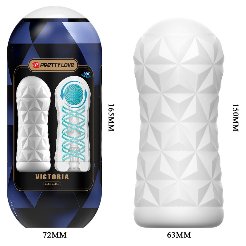 Pretty Love Male Pretty Love - Victoria Masturbator 15 Pieces