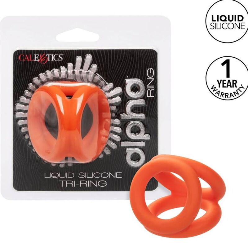 Calexotics Alpha Tri-Ring Orange