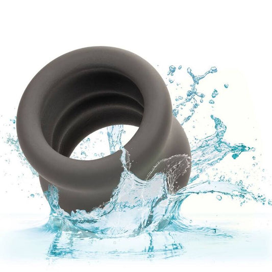 Calexotics Alpha Scrotum Stretching Ring Black