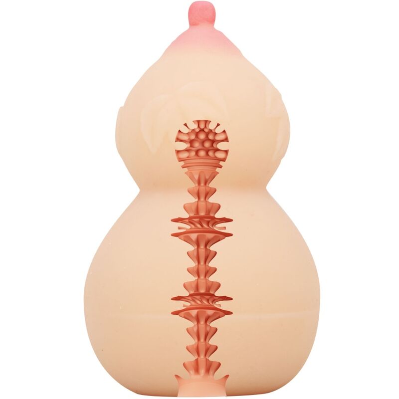 Crazy Bull Calabash Breast-Shaped Mastubador