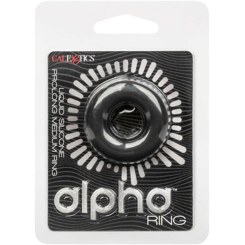 Calexotics Alpha Prolong Medium Ring Black